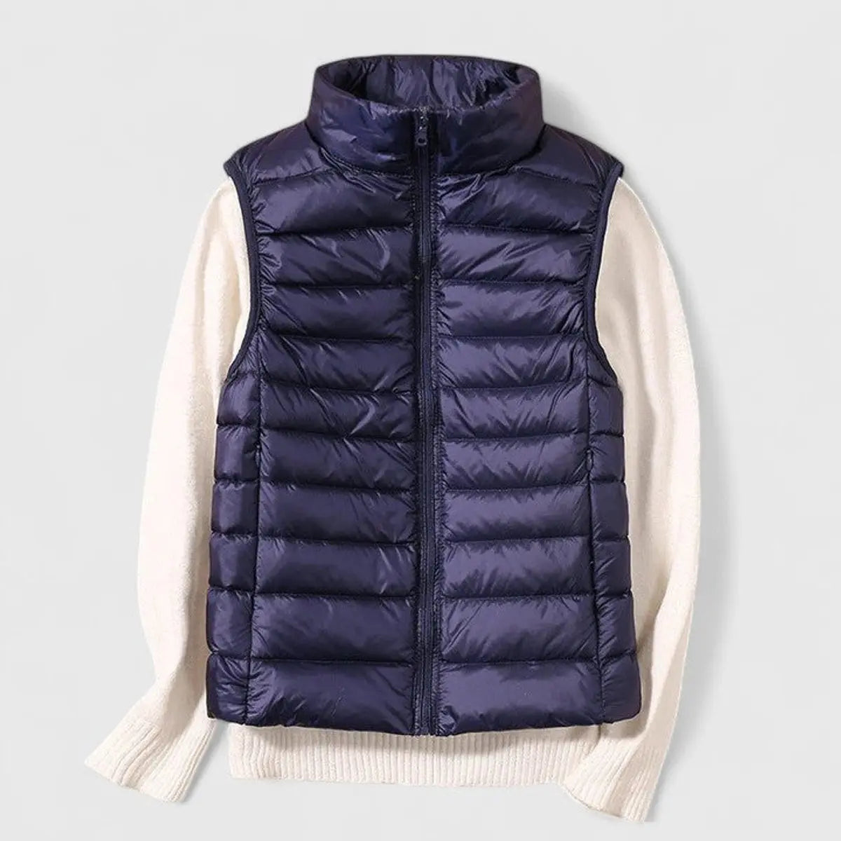 Women's Lightweight Quilted Puffer Vest Sleeveless Gilet