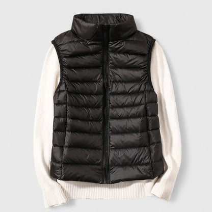 Women's Lightweight Quilted Puffer Vest Sleeveless Gilet