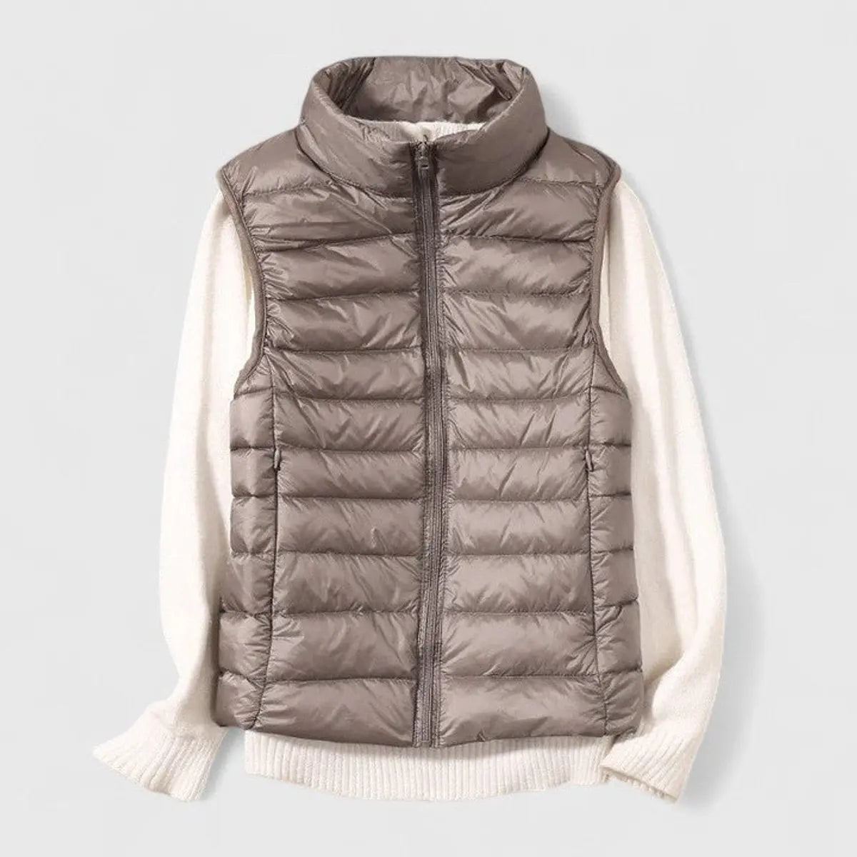 Women's Lightweight Quilted Puffer Vest Sleeveless Gilet