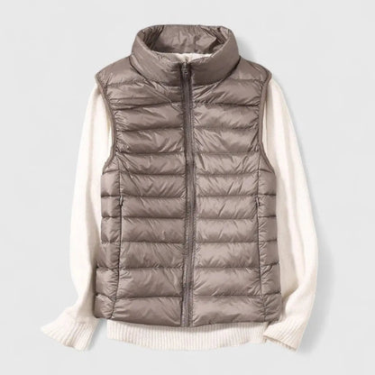Women's Lightweight Quilted Puffer Vest Sleeveless Gilet