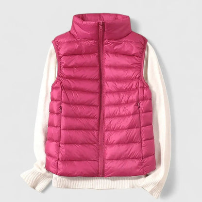 Women's Lightweight Quilted Puffer Vest Sleeveless Gilet
