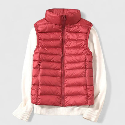 Women's Lightweight Quilted Puffer Vest Sleeveless Gilet