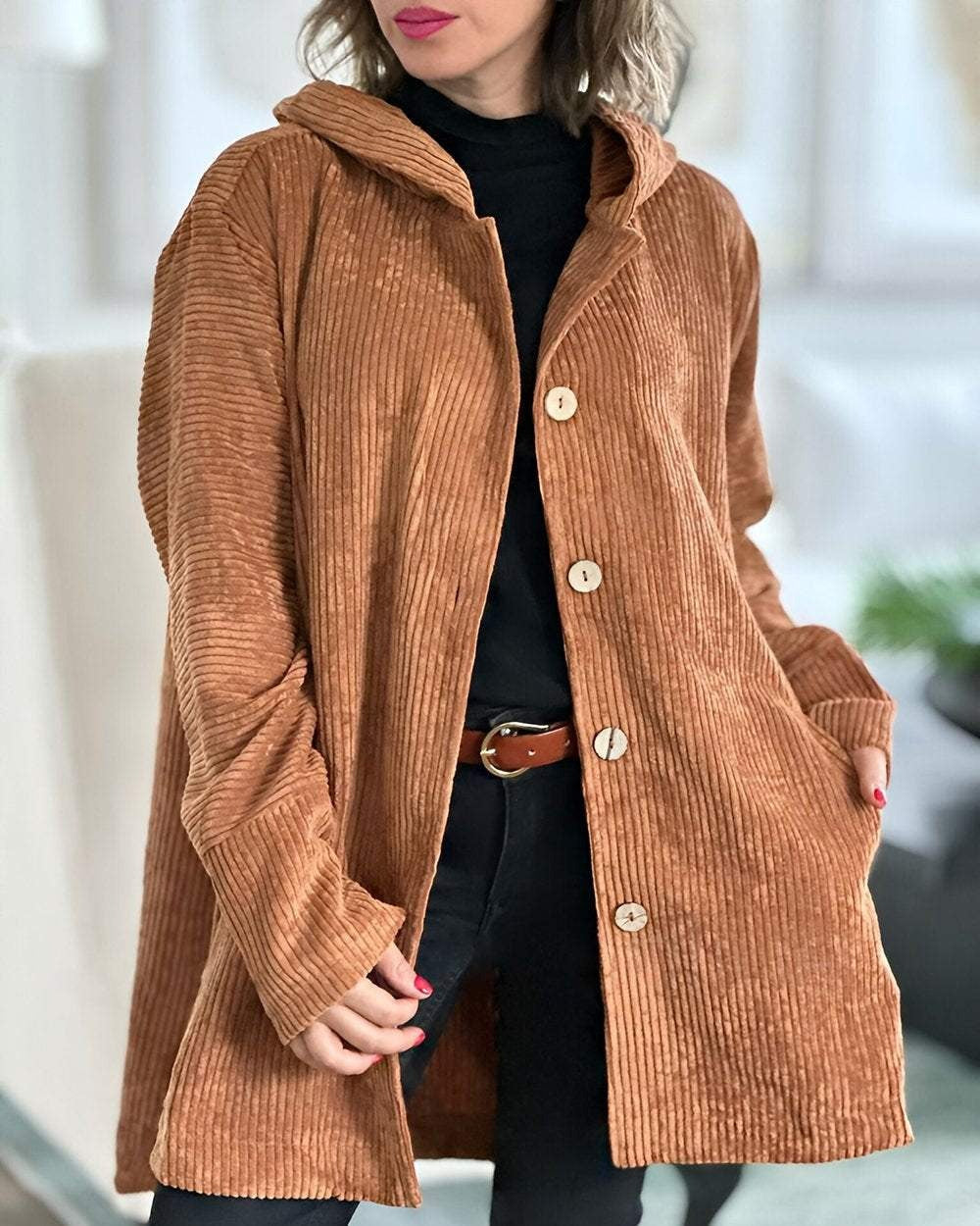 Erin | Women's Long Cardigan for Elegant Layering