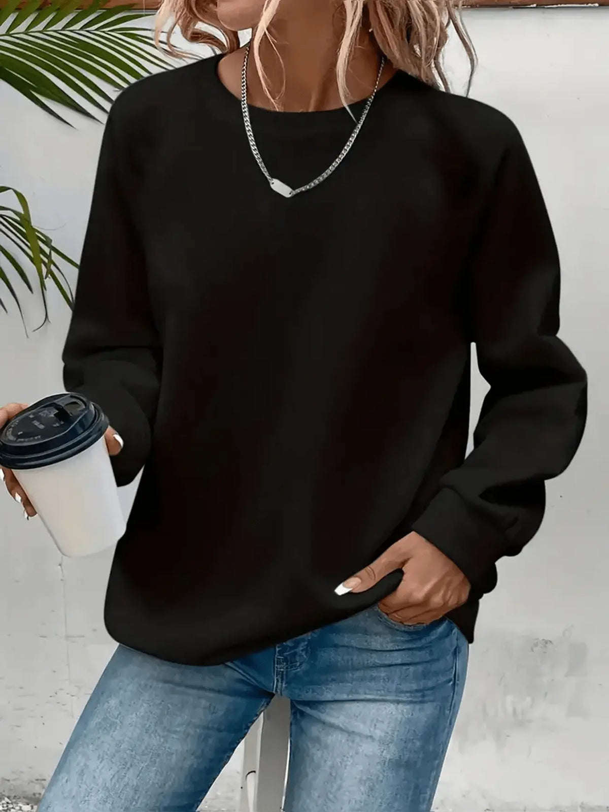 Isla | Women's Modern Corset Top Everyday Sweatshirt
