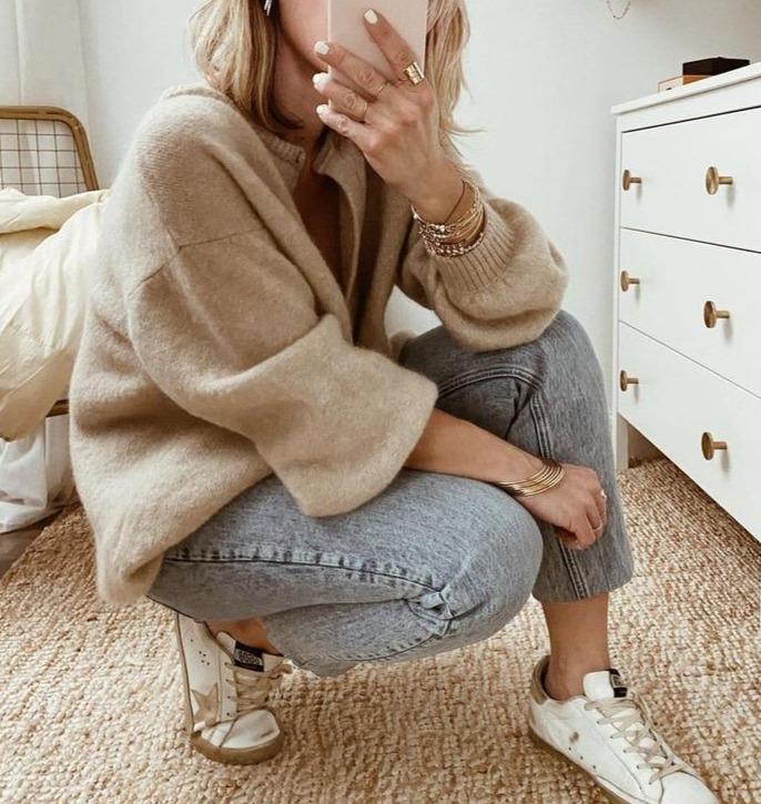 Isabella | Women's Soft Cashmere Cardigan for Autumn