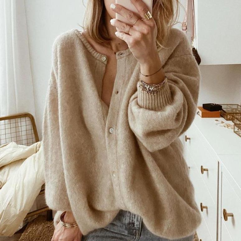 Isabella | Women's Soft Cashmere Cardigan for Autumn