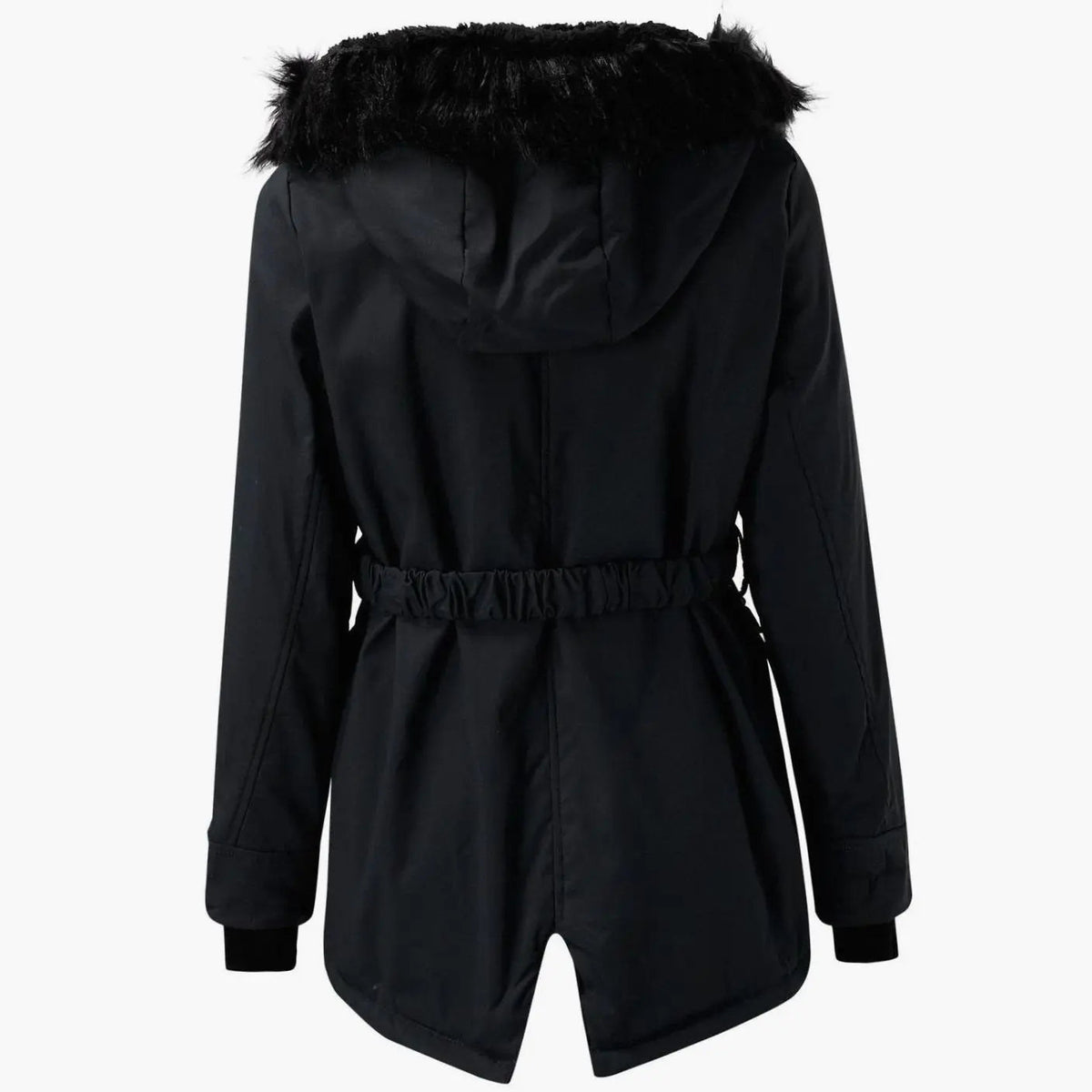 Aria | Women's Thick Faux Fur Hooded Insulated Parka Coat