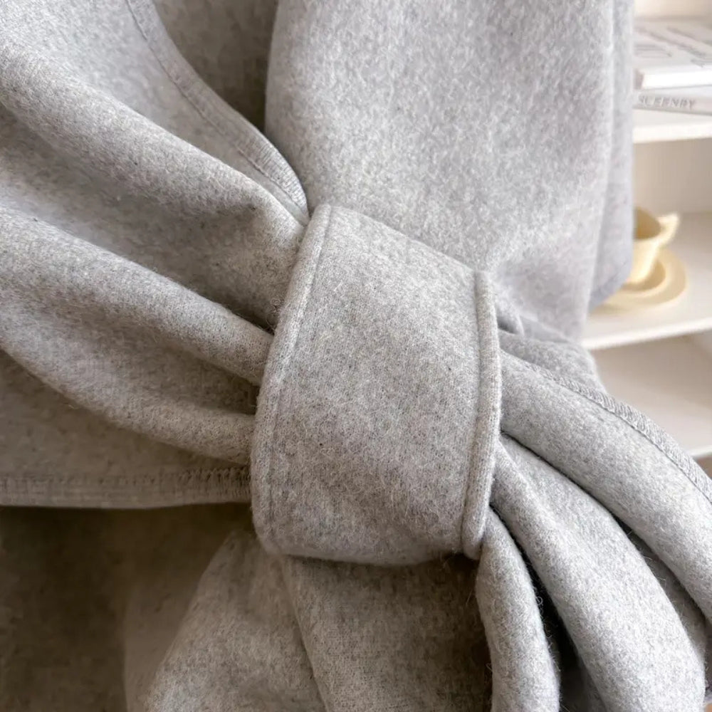 Women's Windproof Poncho Shawl Coat